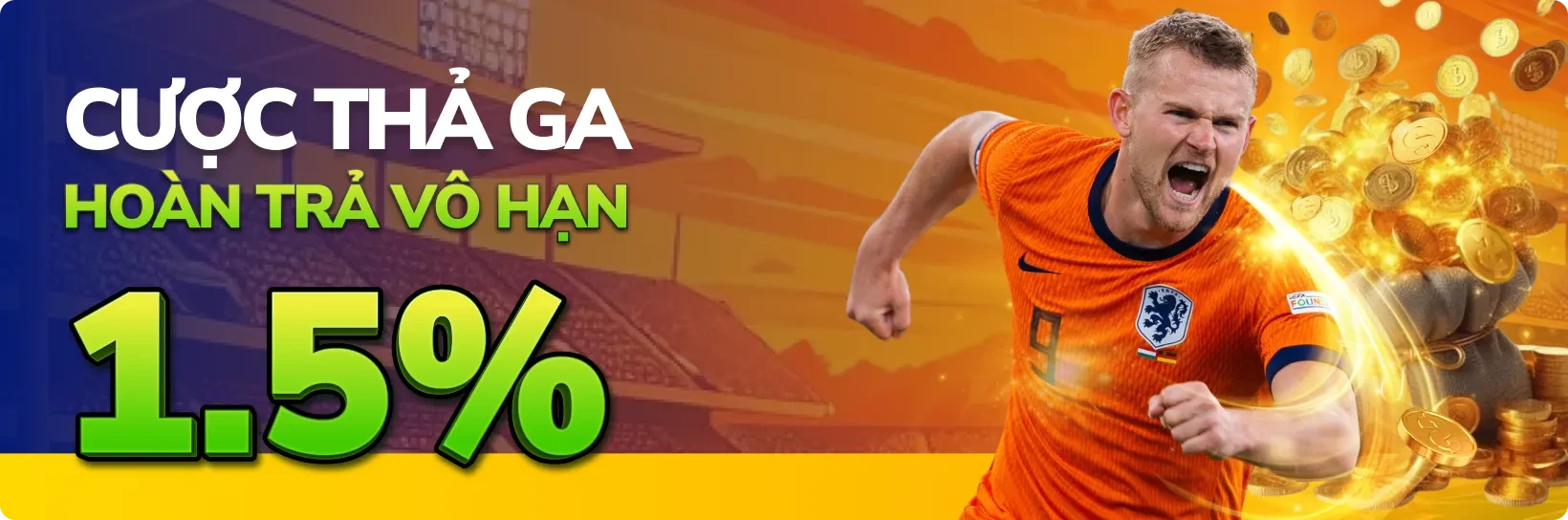 TA88 Siêu Hoàn Trả Thể Thao 1.5% - Cược Là Có Tiền